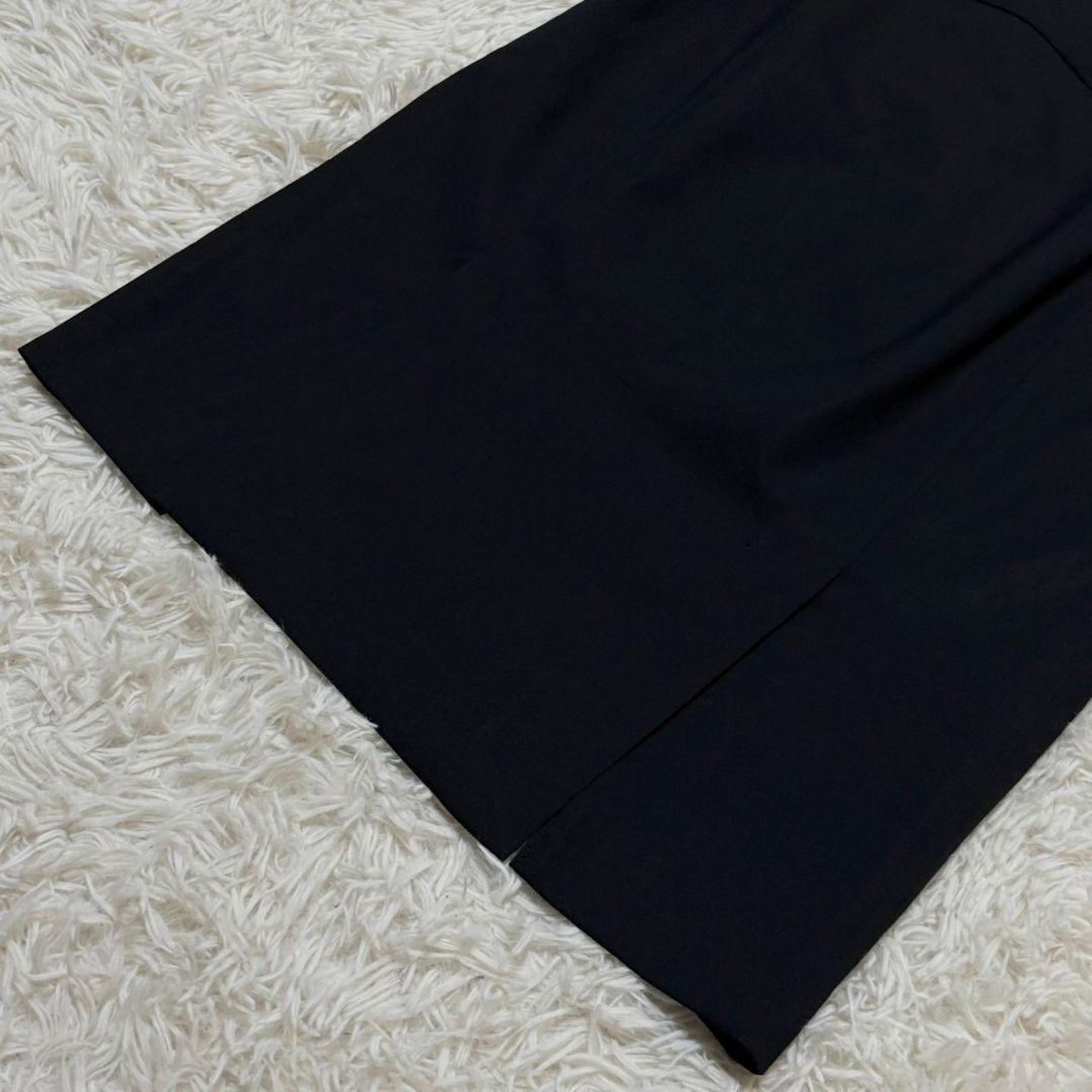 美品 ポールスミス ブラック スーツ セットアップ スカート マルチカラー