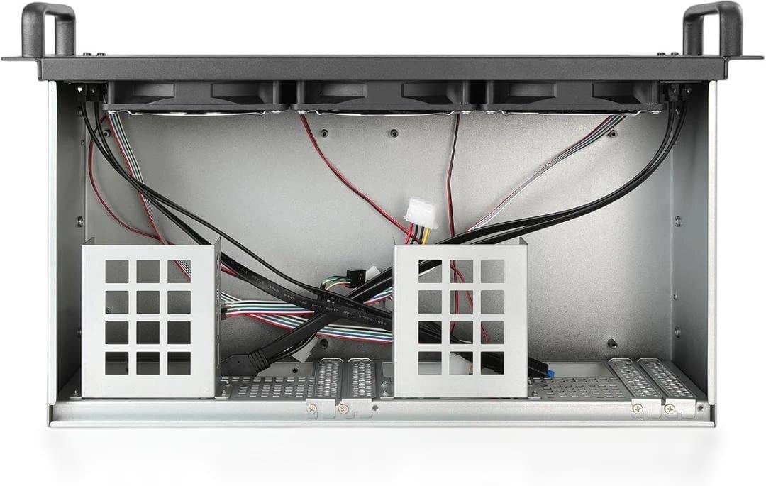 【新品】 3U ラックマウントサーバー ケース ブラック 19インチ