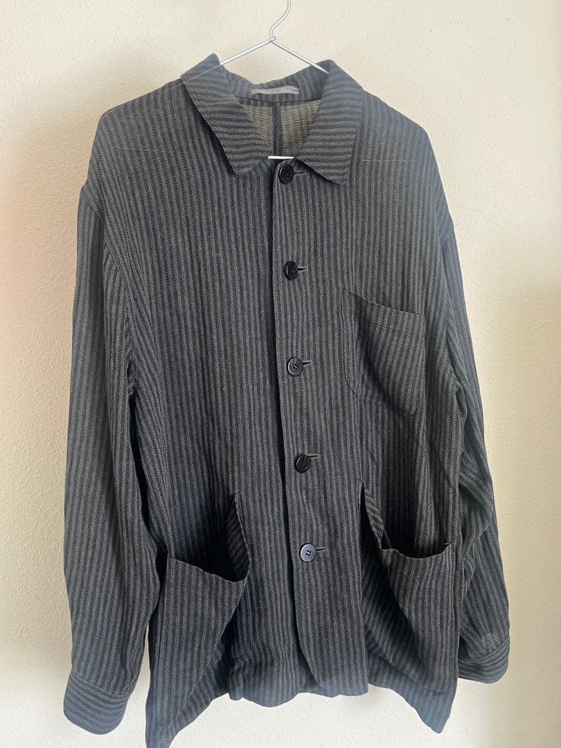 MAURIZIO BONAS ストライプカバーオール