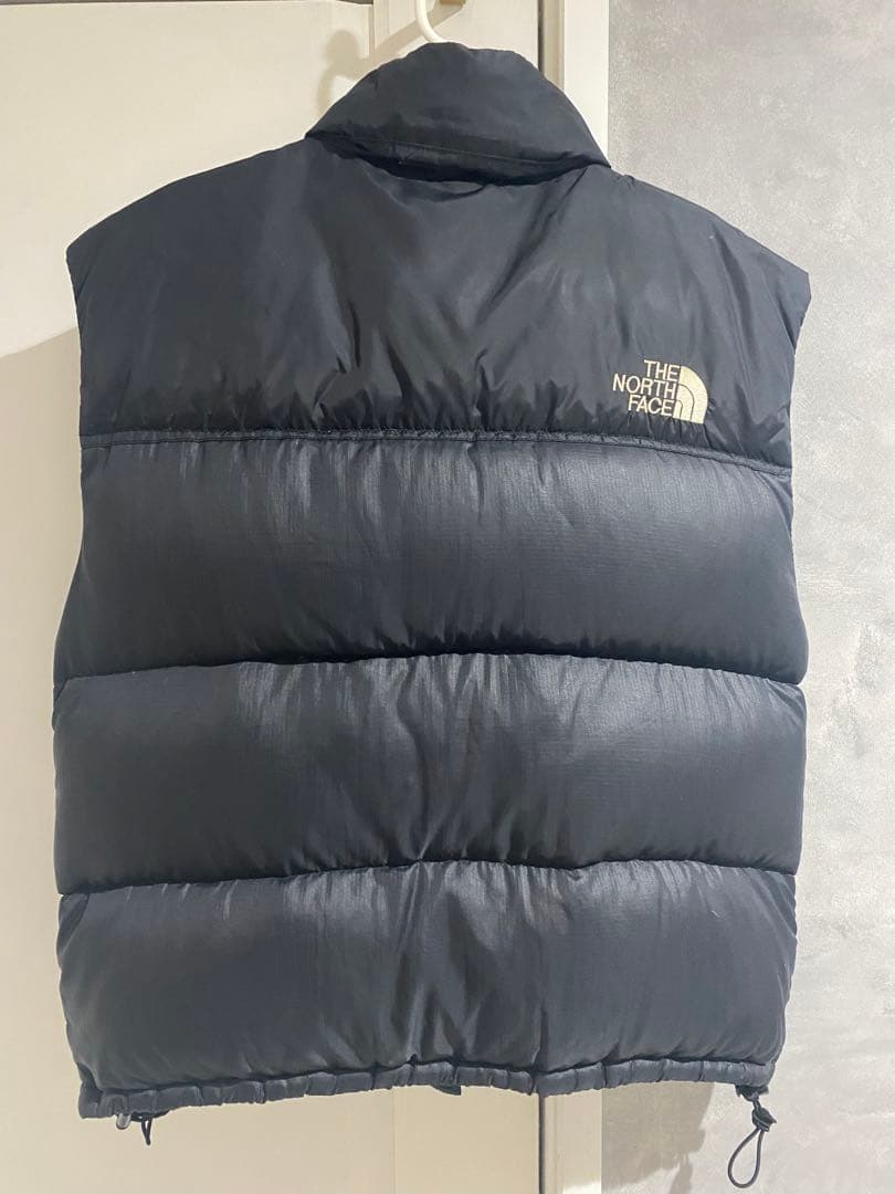 90s THE NORTH FACEノースフェイス ヌプシ ダウンベスト 黒