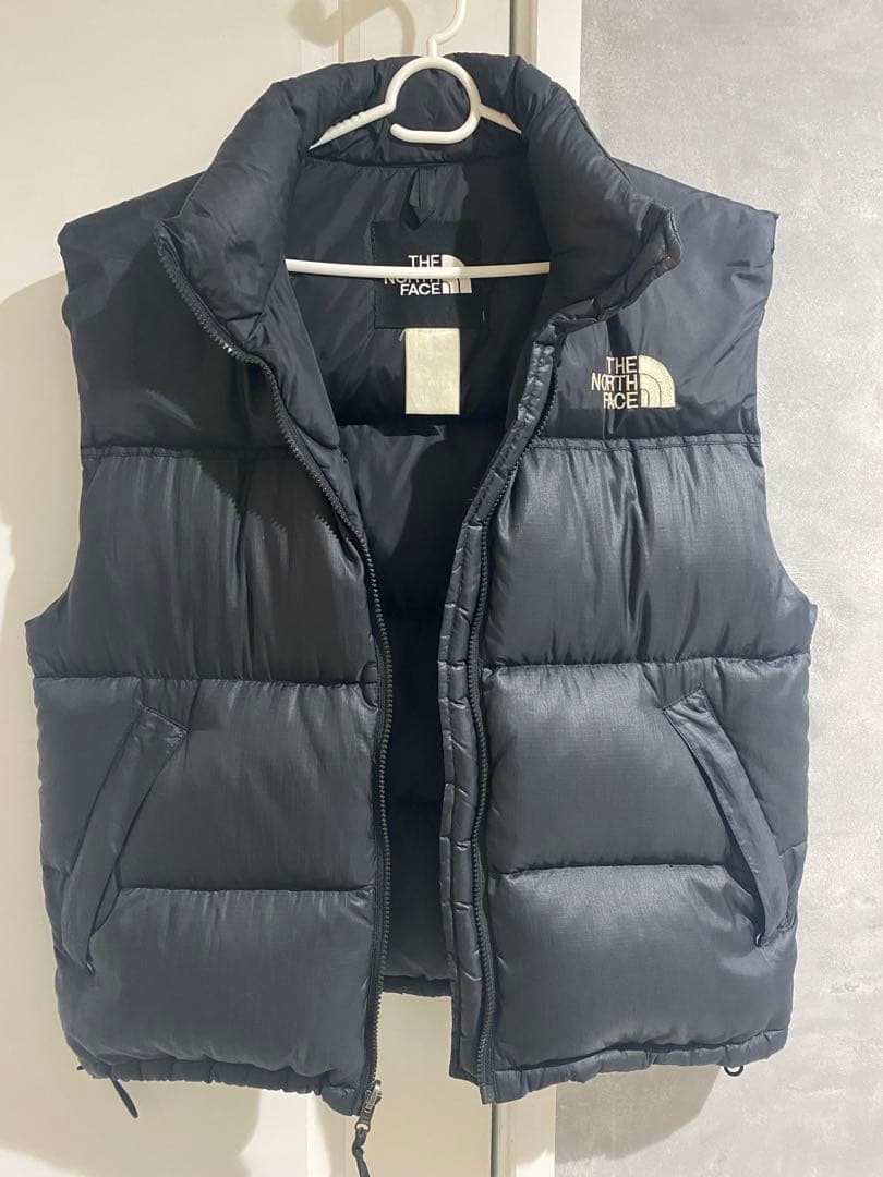 90s THE NORTH FACEノースフェイス ヌプシ ダウンベスト 黒