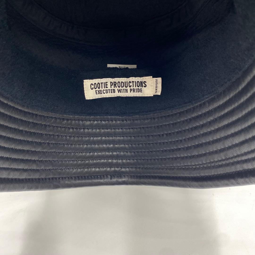【超美品未使用級】COOTIE レザー　ハット　M