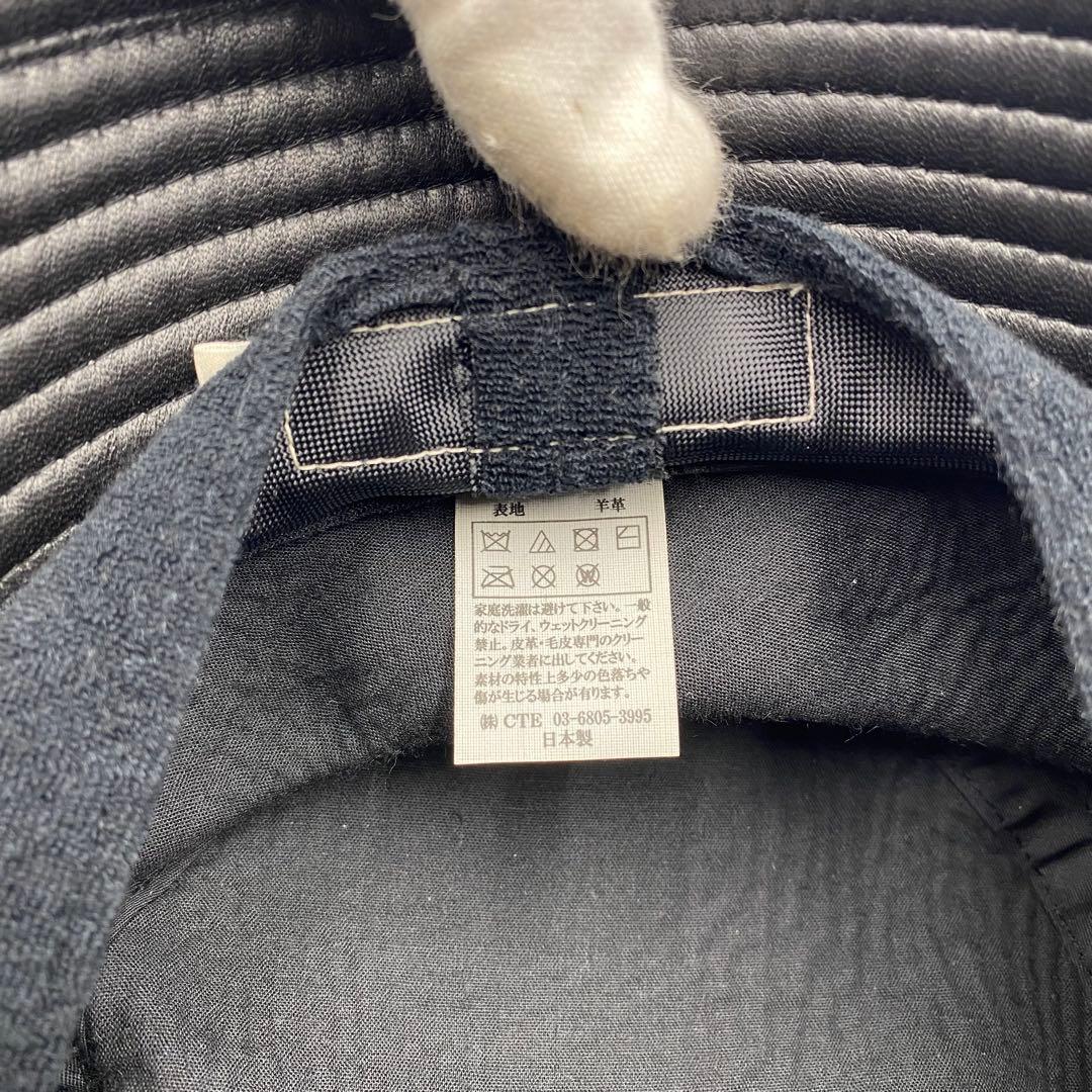 【超美品未使用級】COOTIE レザー　ハット　M