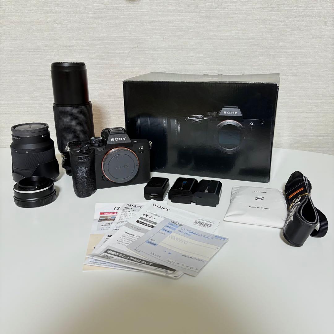 Sony α7ⅳ （ILCE-7M4）レンズキット オールドレンズ付き