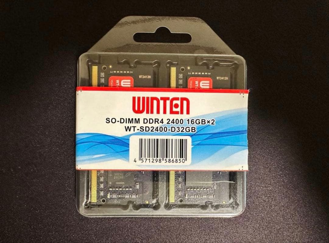 WINTEN SO-DIMM DDR4 2400 16GB×2