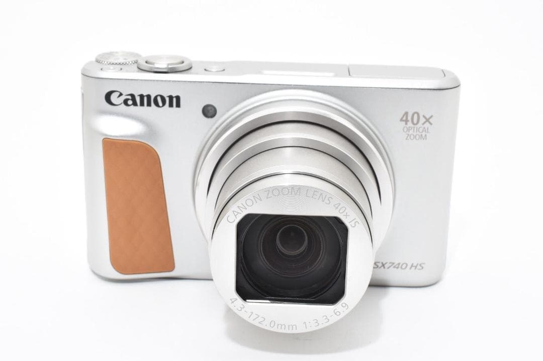 【新品級】 キヤノン CANON SX740 コンパクトデジタル シルバーカメラ