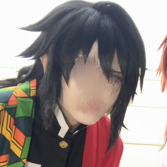 冨岡義勇　ウィッグ　セット済み