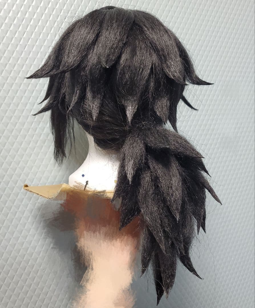 冨岡義勇　ウィッグ　セット済み