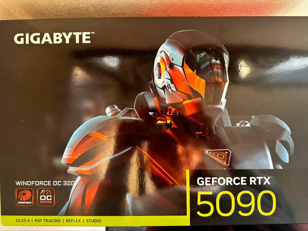 新品未開封 RTX5090 GIGABYTE GV-N5090WF3OC