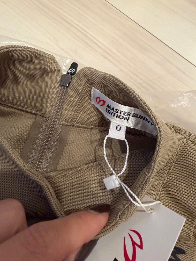 MASTER BUNNY EDITION ゴルフシャツ レディース ベージュ