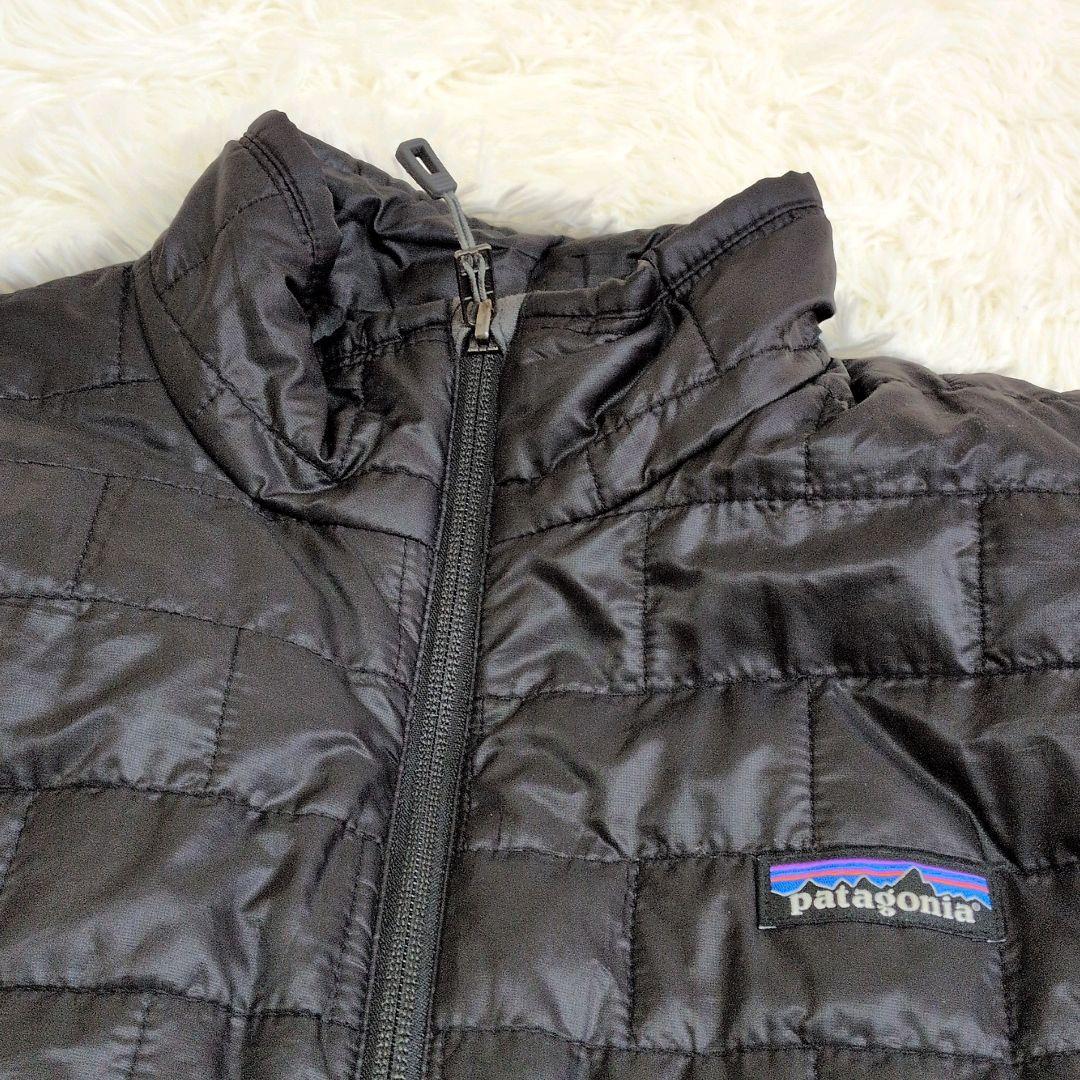 美品✨パタゴニア ナノパフベスト メンズ S ブラック 黒 ダウン