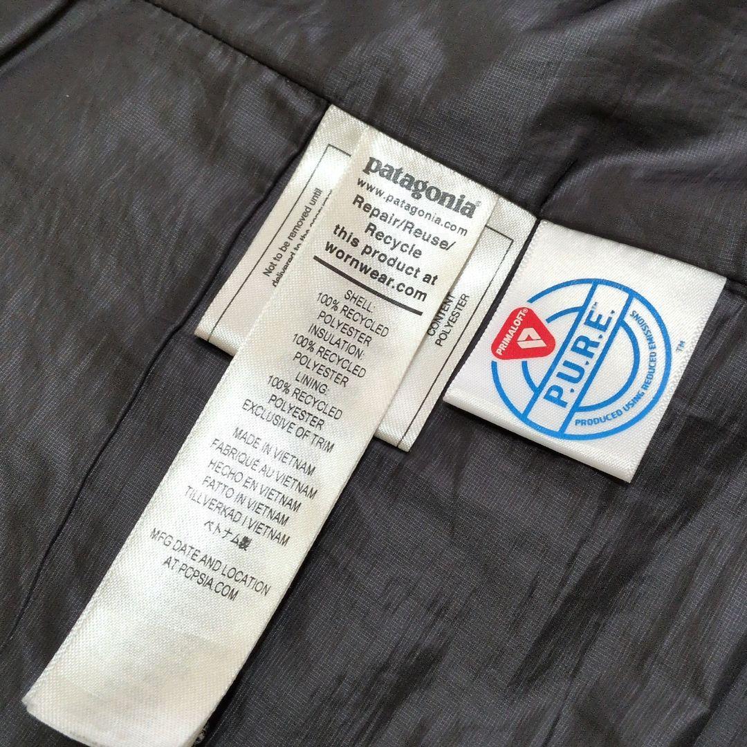 美品✨パタゴニア ナノパフベスト メンズ S ブラック 黒 ダウン