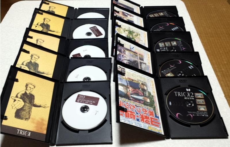 トリック TRICK 1/2/3 DVD-BOX セット 仲間由紀恵 阿部寛
