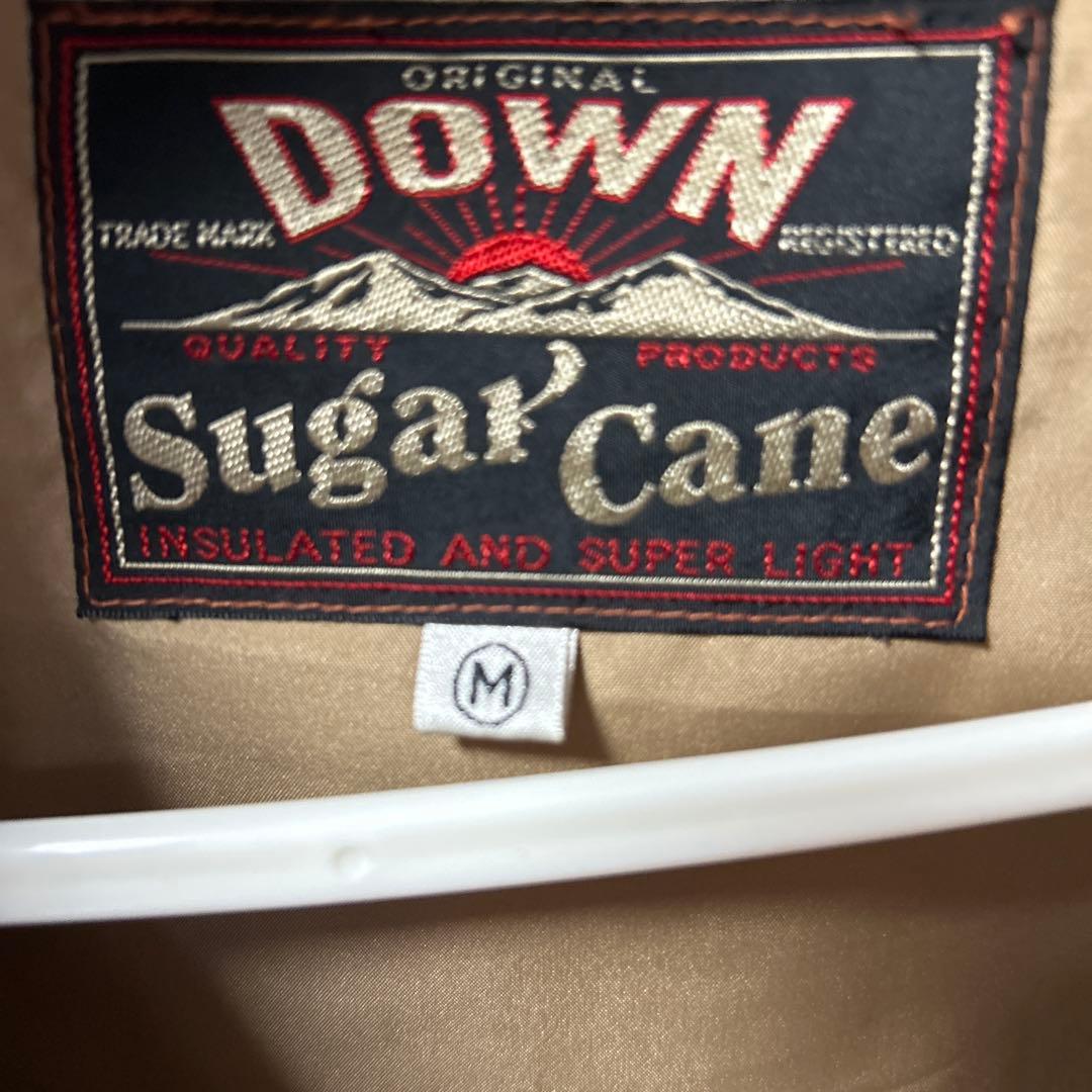 Sugar Cane DOWN ダウンベスト M オレンジ