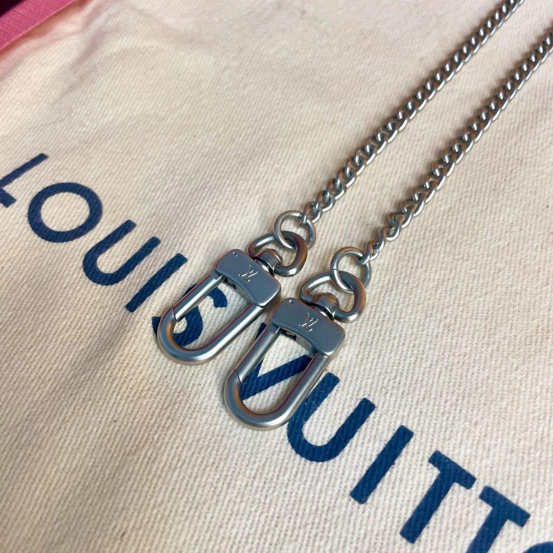 ✨超極美品✨️ シルバーチェーン 希少 ルイ ヴィトン ウォレットチェーン 人気