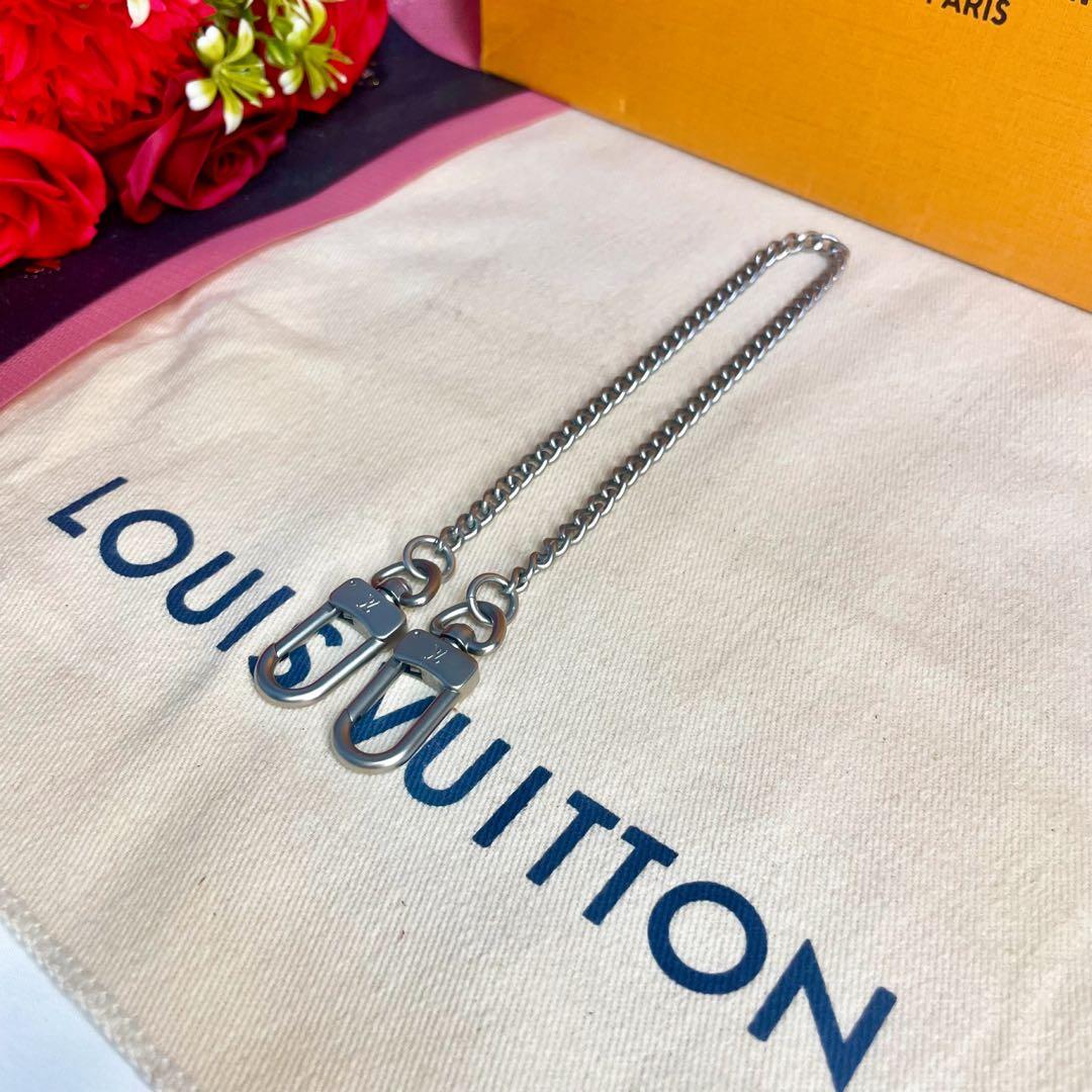 ✨超極美品✨️ シルバーチェーン 希少 ルイ ヴィトン ウォレットチェーン 人気