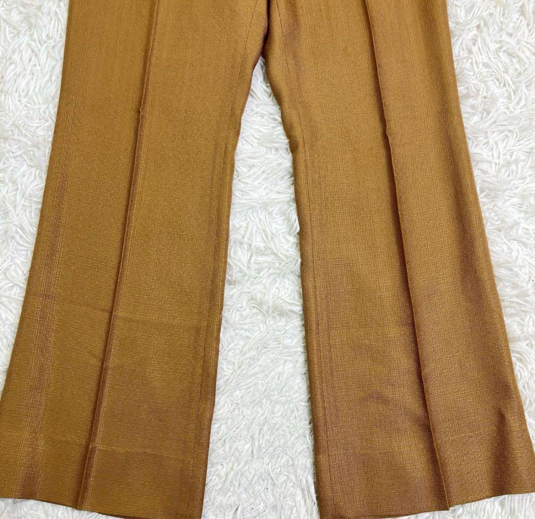 GUCCIグッチ　2020年　フレアスラックス　ブラウン　44