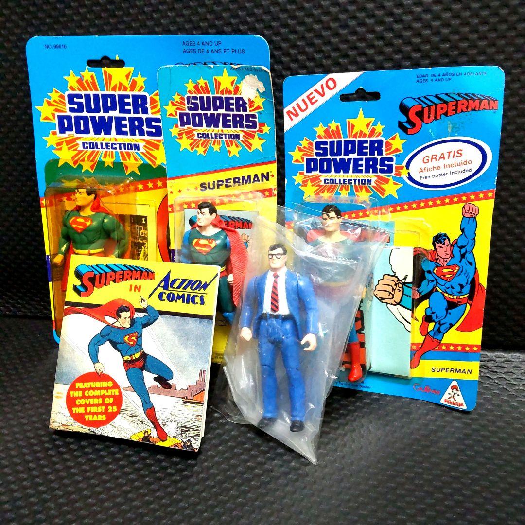 希少 スーパーパワーズ スーパーマン コンプリート ヴィンテージ クラークケント