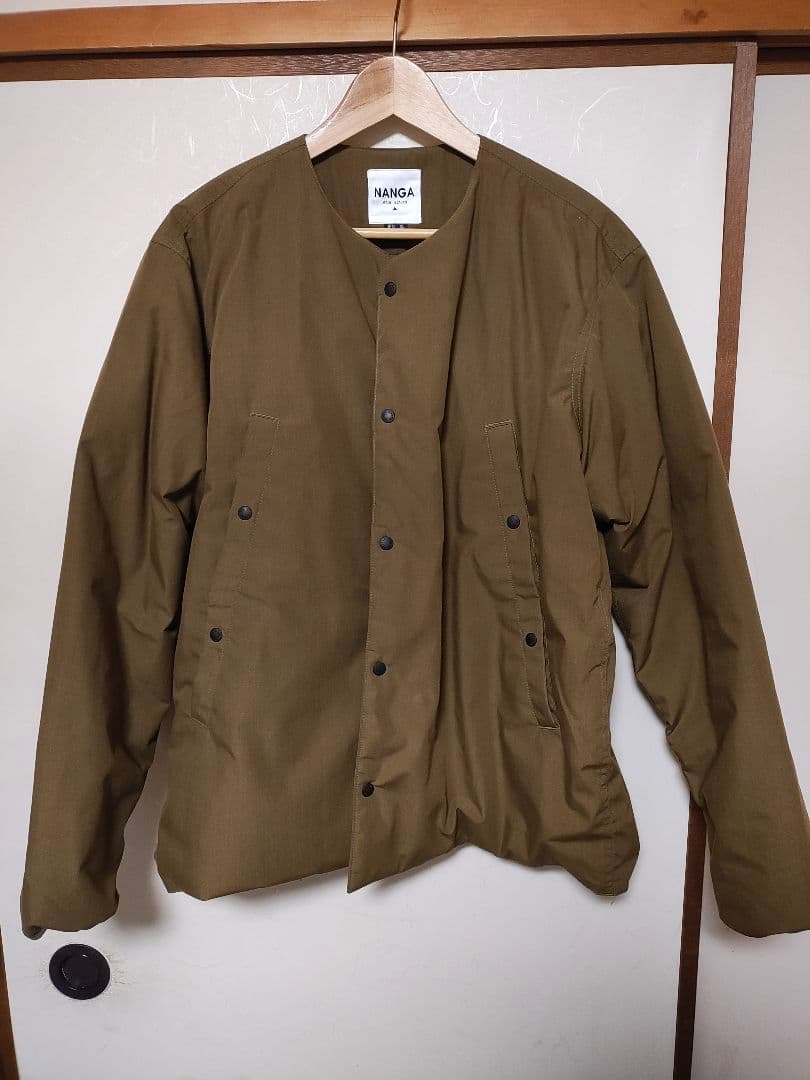 NANGA（ナンガ） ROCOCO別注 HINOC ヒノック ダウンカーディガン