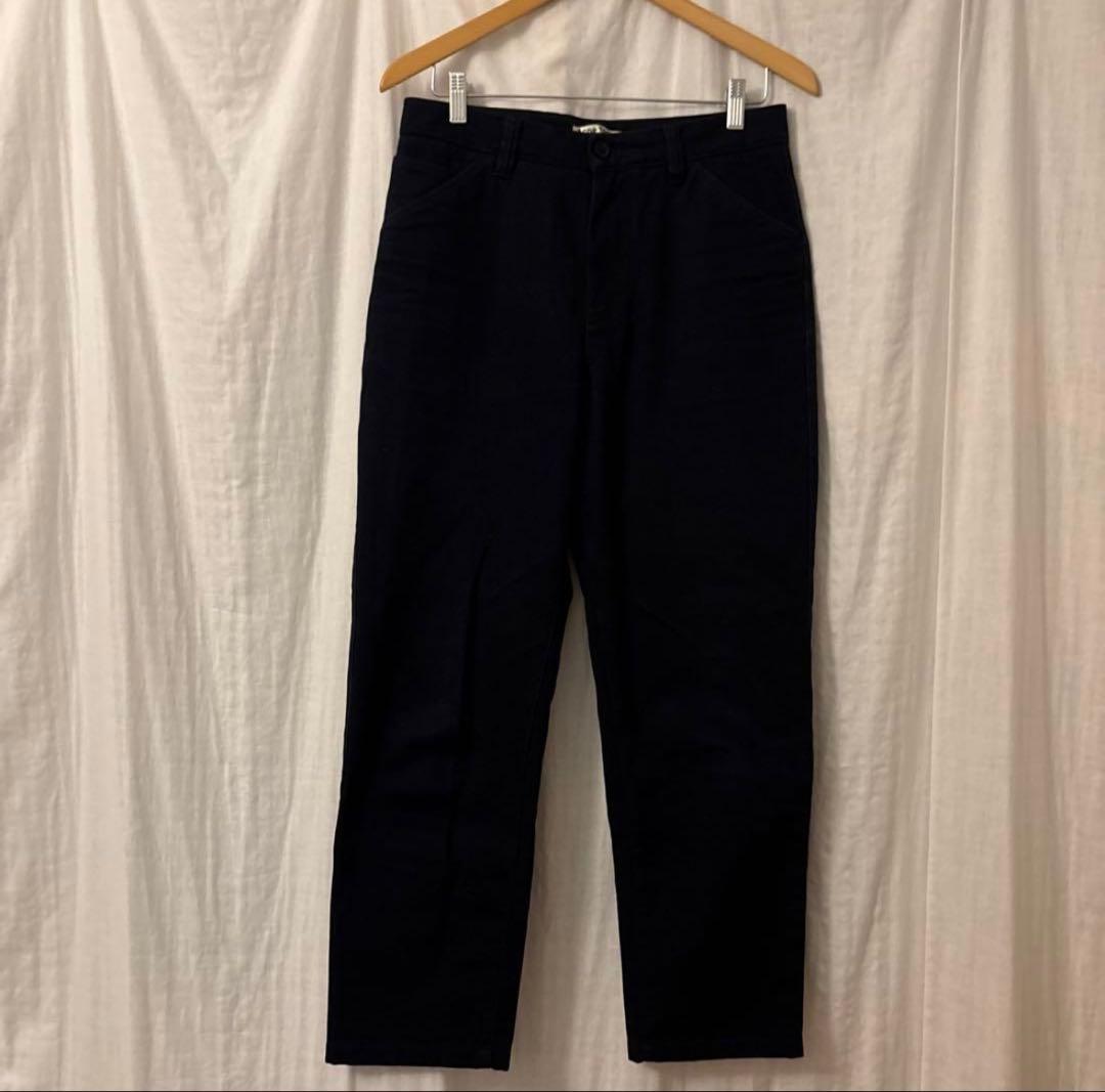 美品ACNE STUDIOS カーバーオール セットアップ ワークジャケット 紺