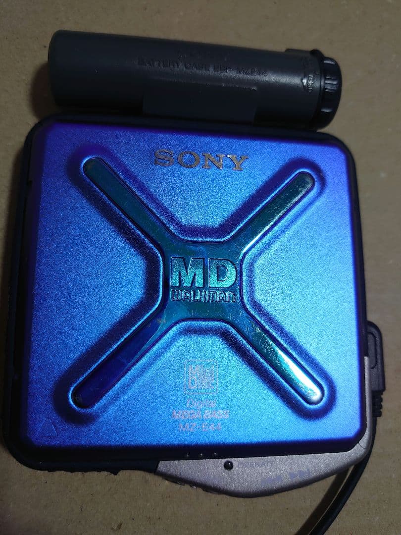 SONY MZ-E44 ポータブルMDプレーヤー