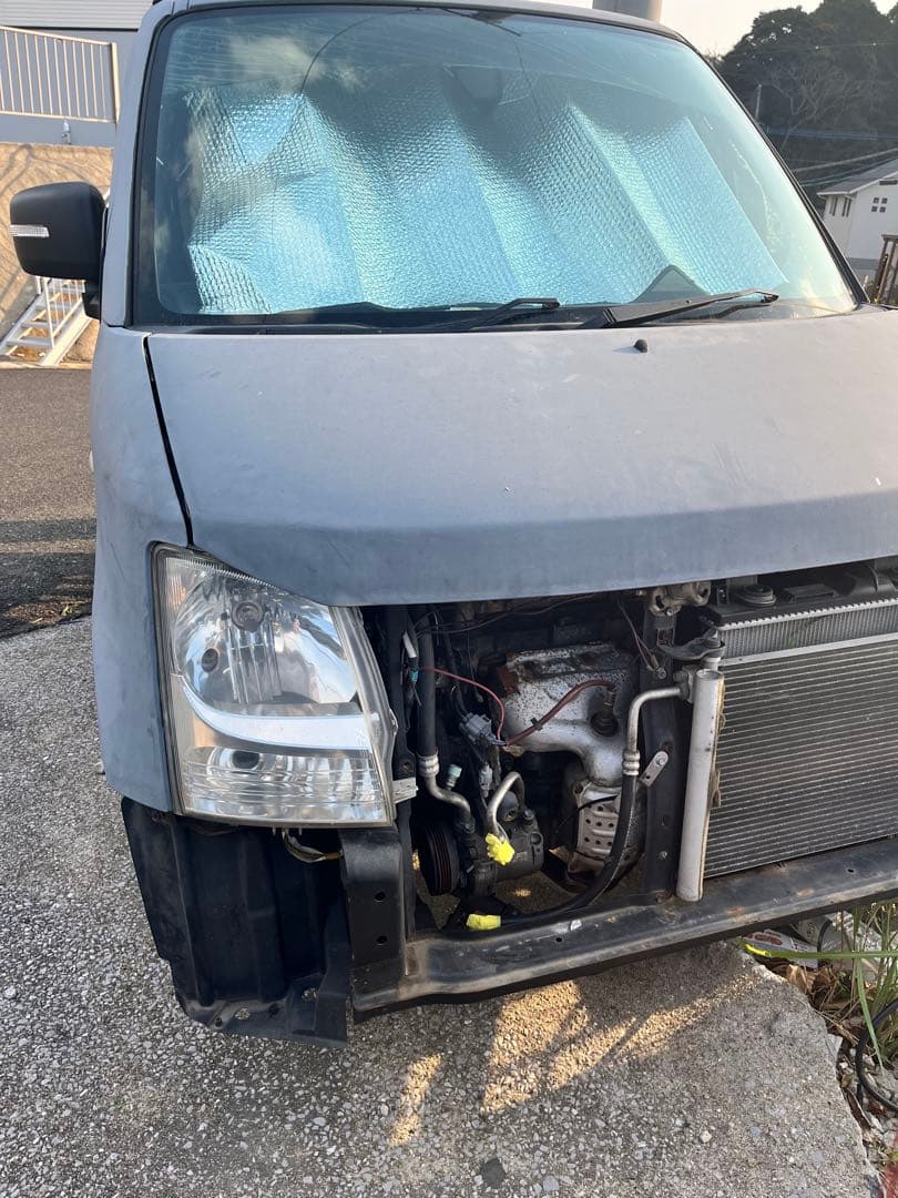 mh21s ワゴンR FRP バットフェイス