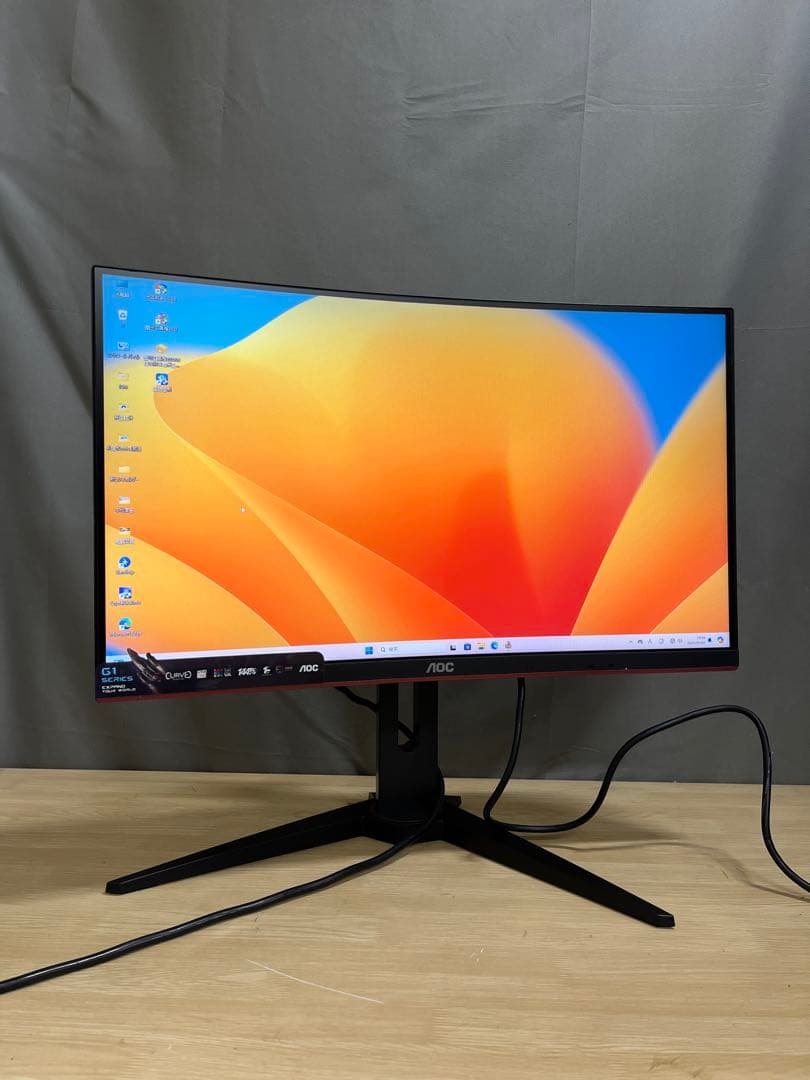 AOC C24G1 23.6インチ液晶モニター　曲面型(湾曲型)146Hz