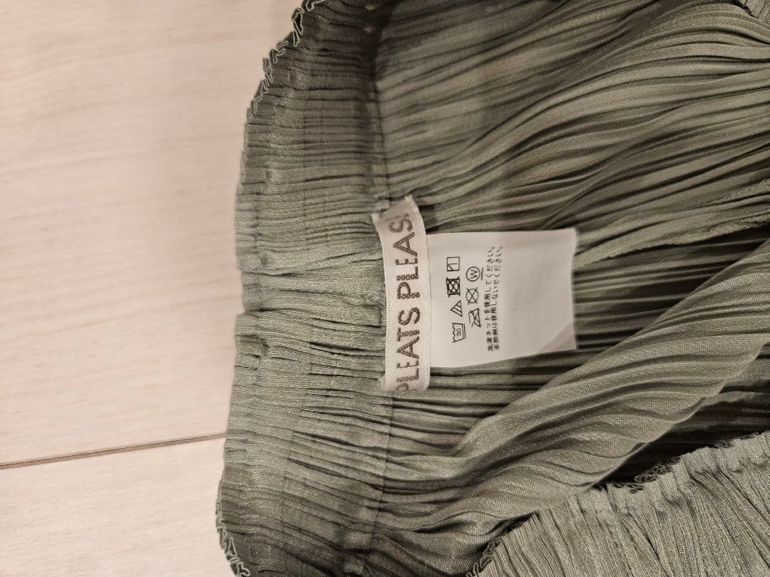 PLEATS PLEASE プリーツ ワイドパンツ