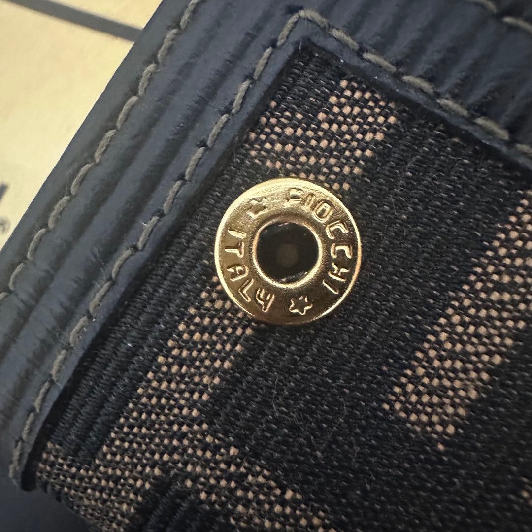 【未使用級】FENDI 6連 ズッカ柄 キーケース ブラウン