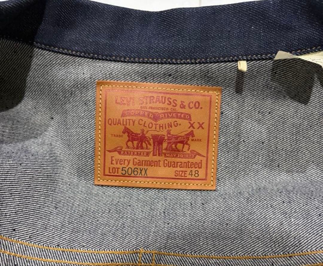 新品リーバイス TYPE I 506XX 48 T BACK WAIPER