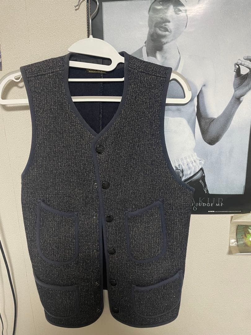 BROWN'S BEACH ネイビー ベスト