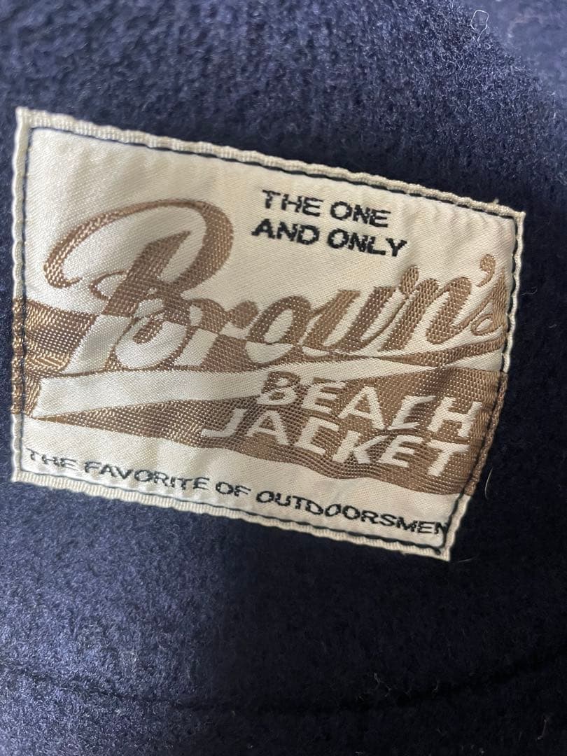 BROWN'S BEACH ネイビー ベスト