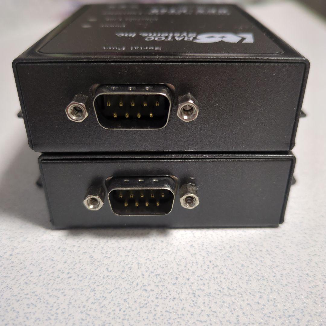 分配器・切替器 RATOC REX-ET60 Ethernet to RS-232C