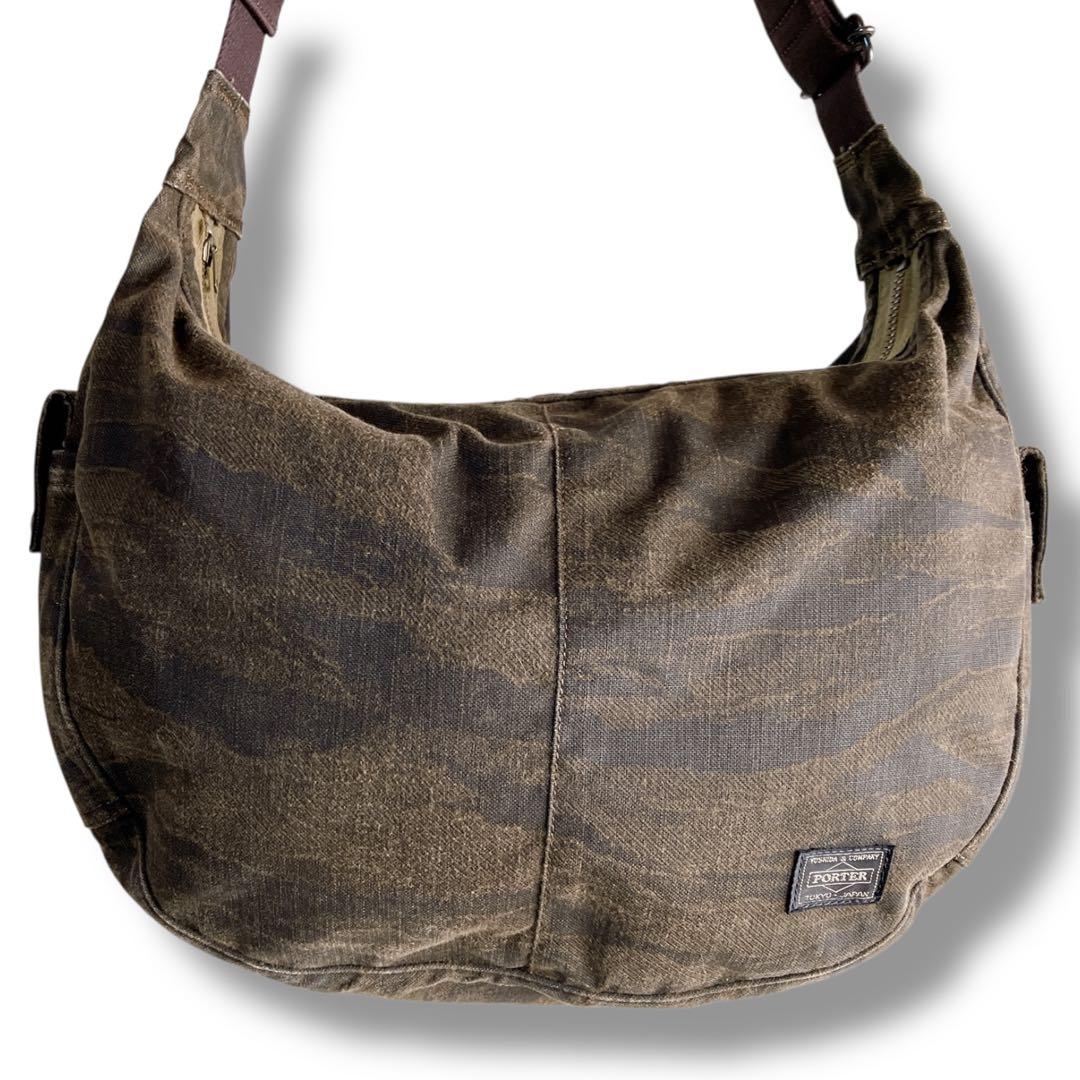 ポーター 吉田カバン 日本製 70周年 グリーンアイ カモフラ ショルダーバッグ