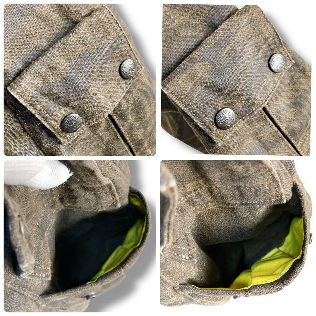 ポーター 吉田カバン 日本製 70周年 グリーンアイ カモフラ ショルダーバッグ