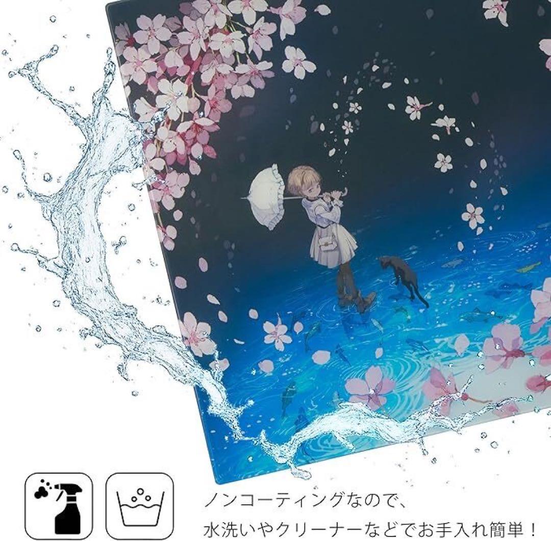 STORIA Sloth 出水ぽすかEdition ガラスマウスパッド