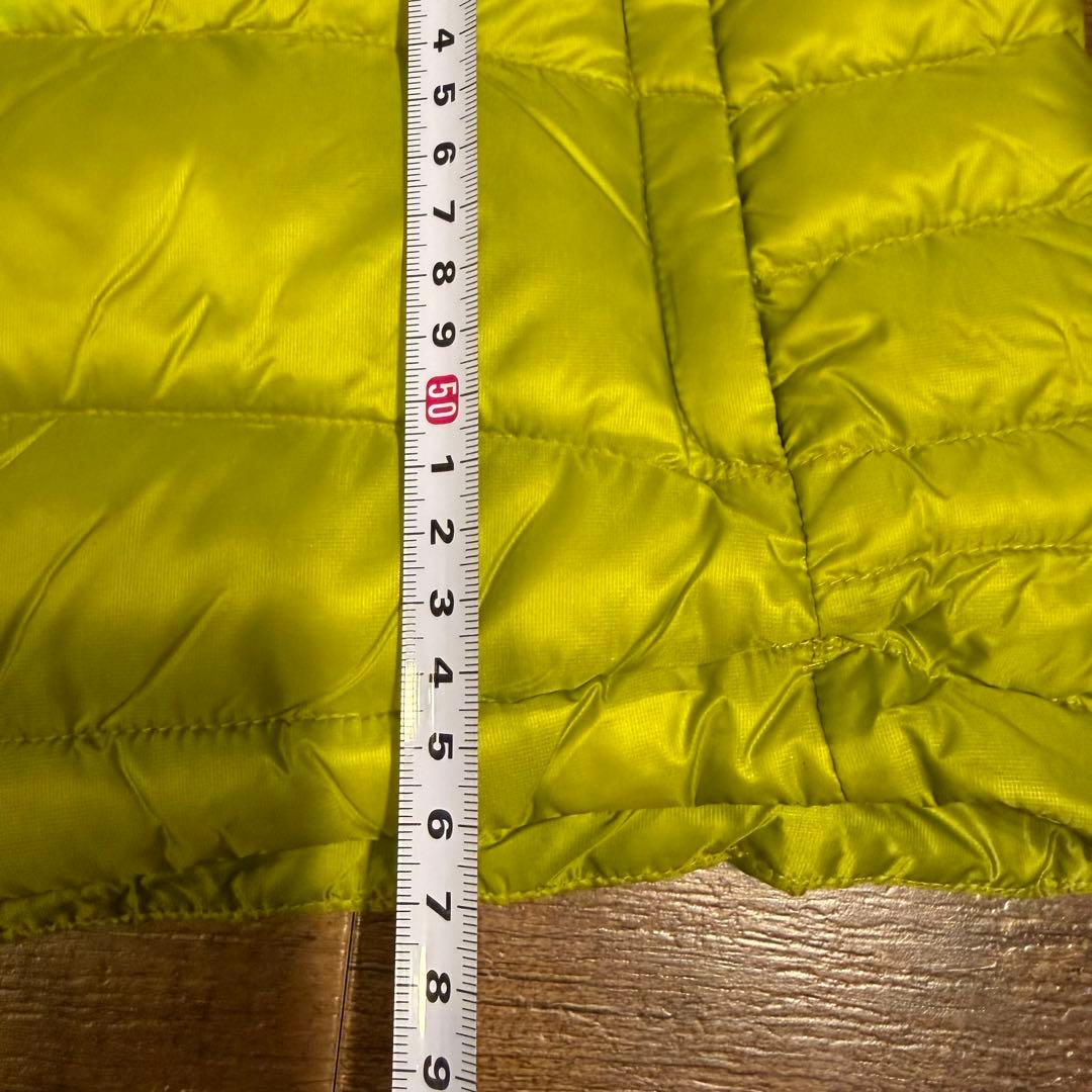 00s Marmot archive ライトパフダウンジャケットテック系イエロー