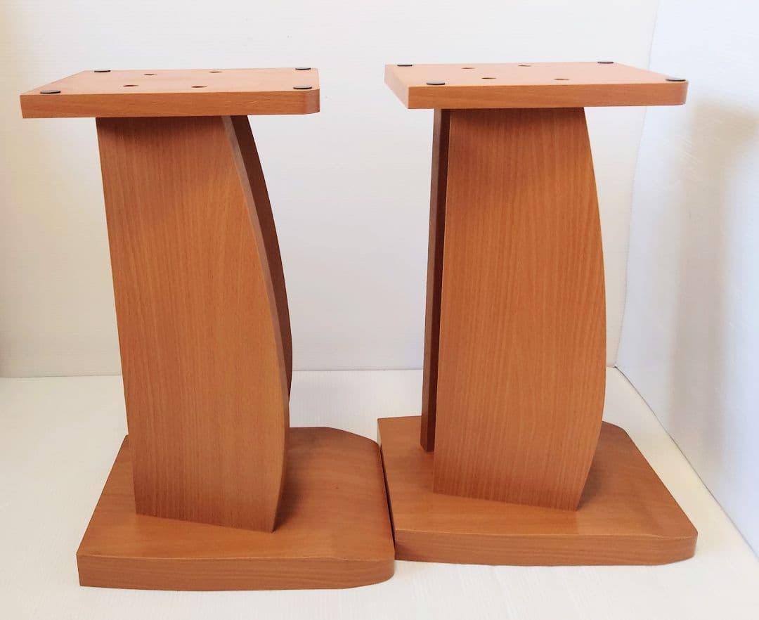 ハヤミ工産　木製スピーカースタンド　NX-300　木目