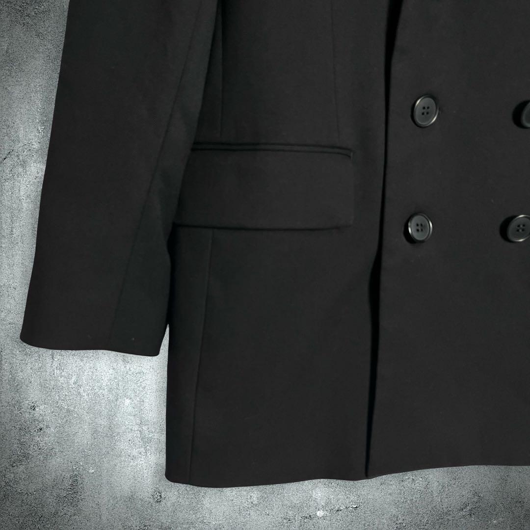 UNIQLO C ダブルテーラードジャケット ブラック XL