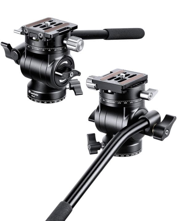 S*O様 LeofotoレオフォトBV-1R 油圧式ビデオ雲台NP-50プレート