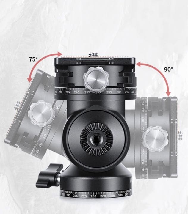 S*O様 LeofotoレオフォトBV-1R 油圧式ビデオ雲台NP-50プレート