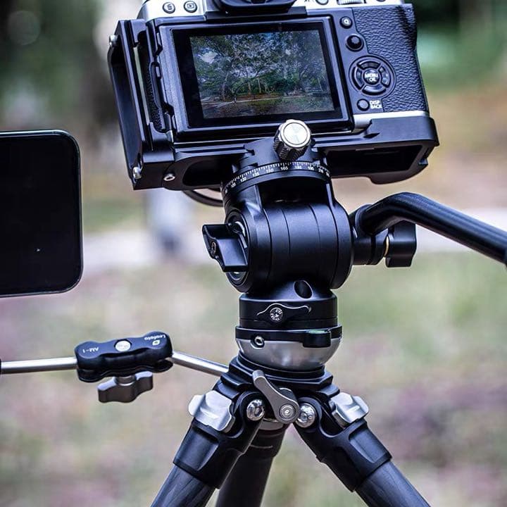 S*O様 LeofotoレオフォトBV-1R 油圧式ビデオ雲台NP-50プレート