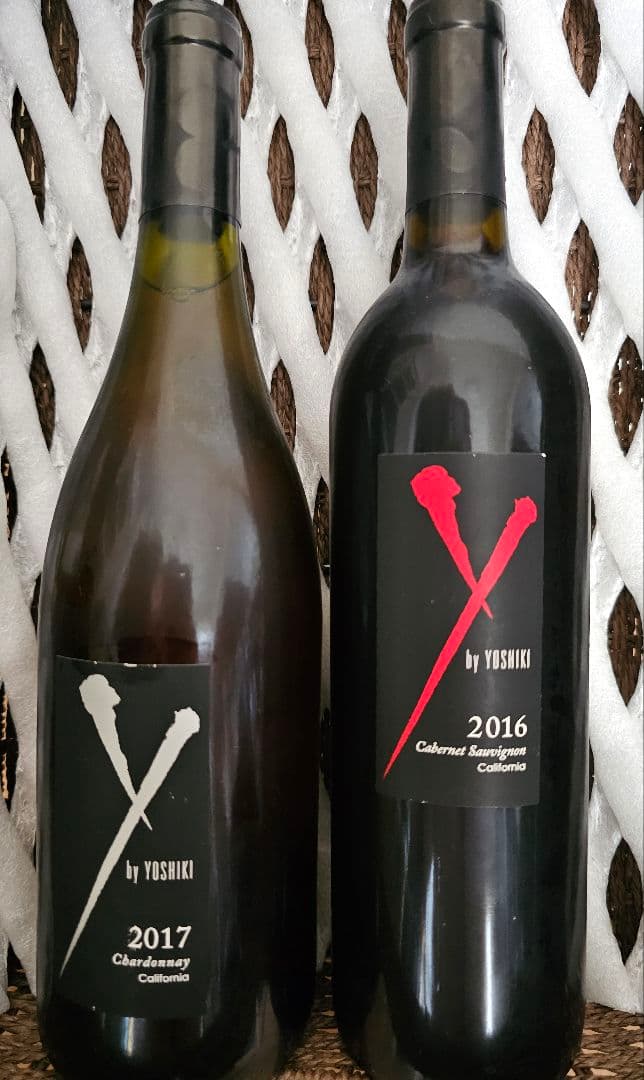 YOSHIKI ワイン 2016赤/2017白 希少ワインセット 未開封