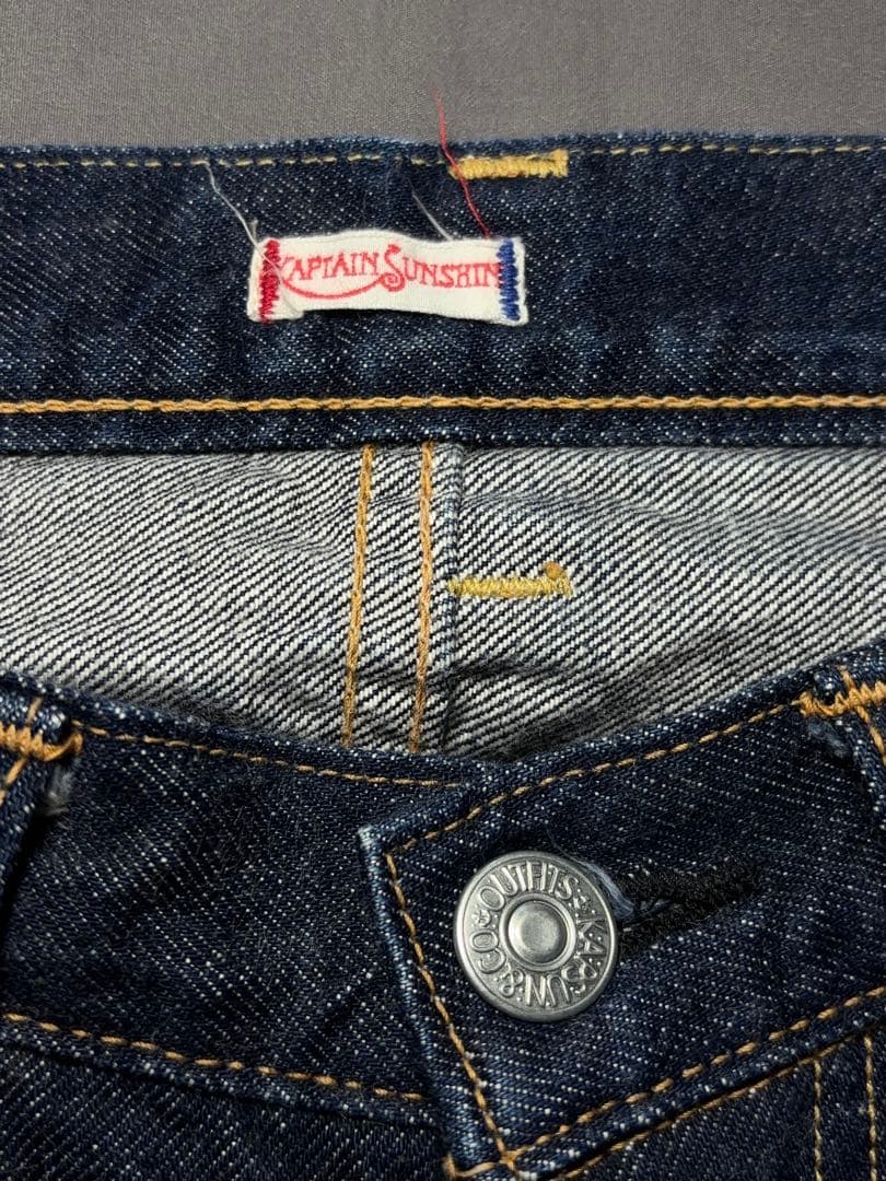 KAPTAIN SUNSHINE EAST COAST FIT DENIM 初期