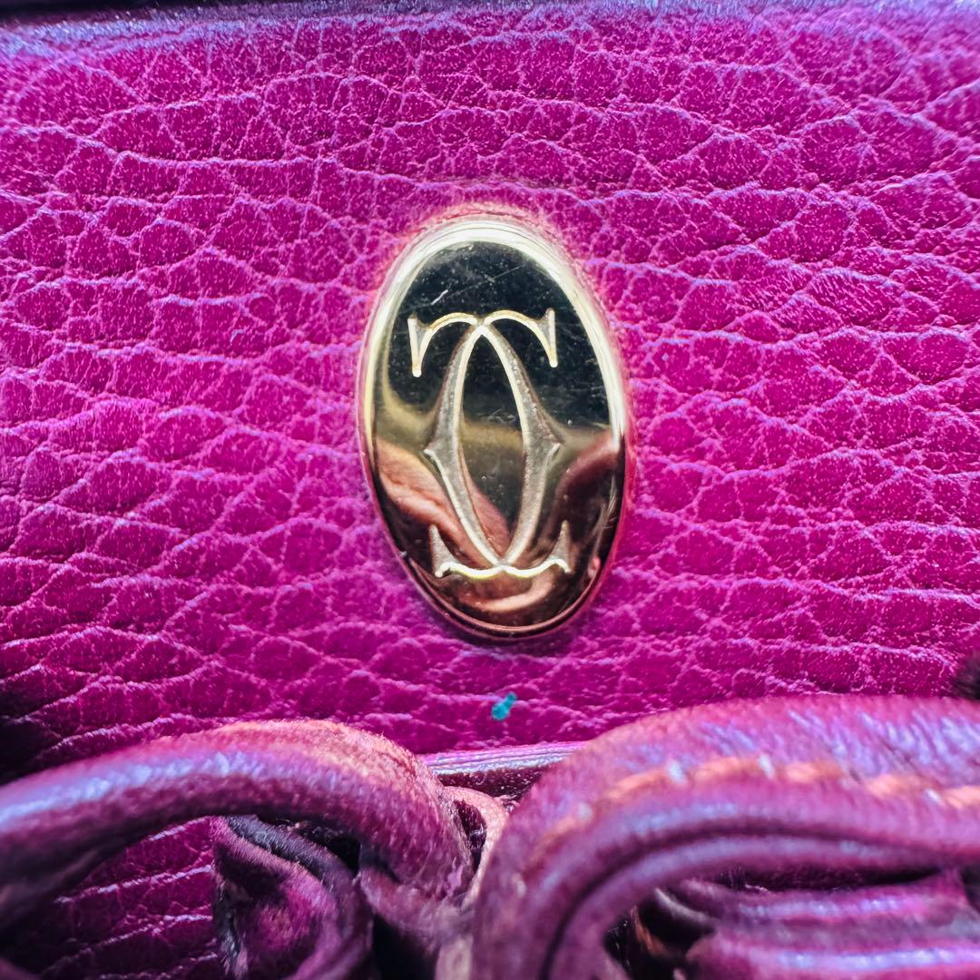 ✨Cartier✨カルティエ✨トリニティーショルダー✨ボルドー✨マストライン✨