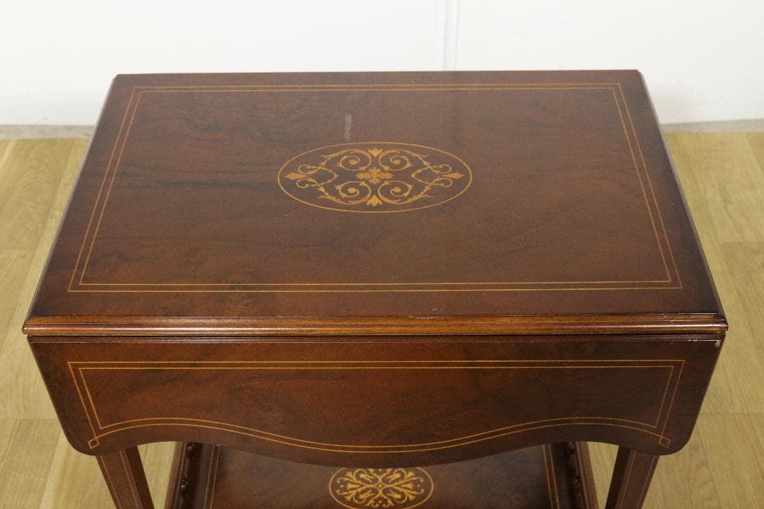 イタリア★クラシック★バタフライテーブル★キャスター付き★