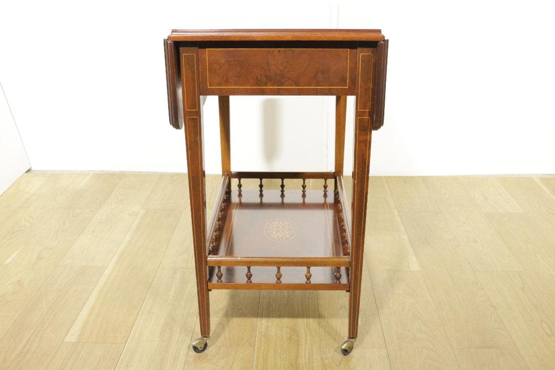 イタリア★クラシック★バタフライテーブル★キャスター付き★