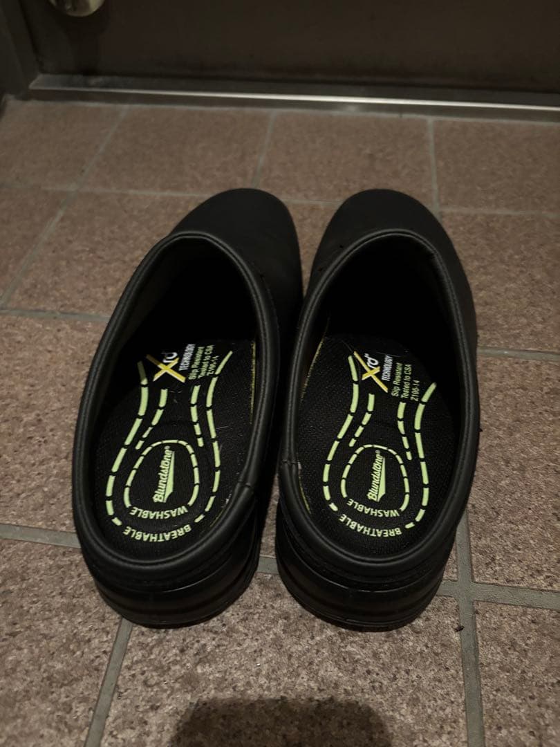 ブランドストーンブラック サボサンダル Vibramソール