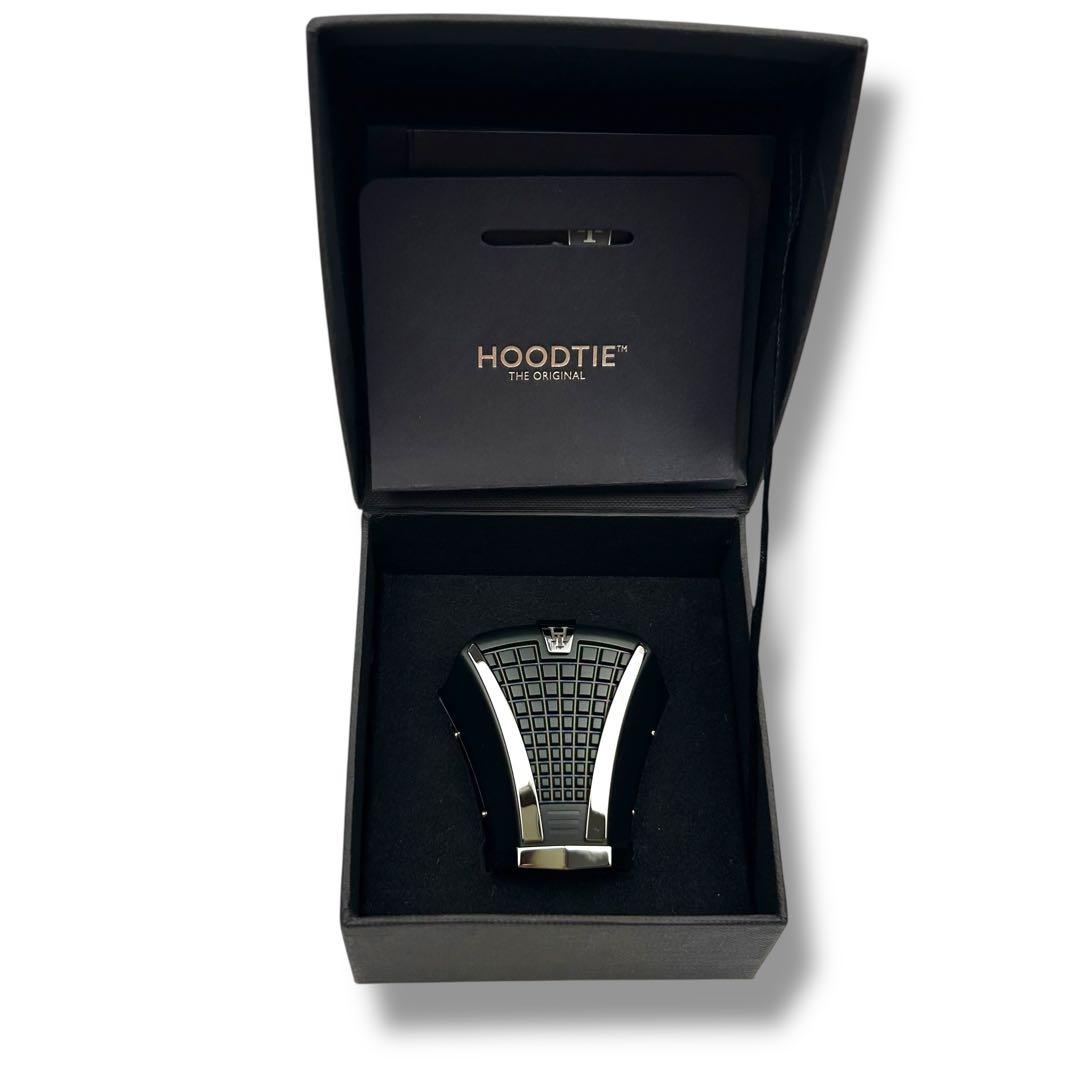 【美品】HOODTIE ネクタイ専用 チタン製 ハンドクラフトジュエリー