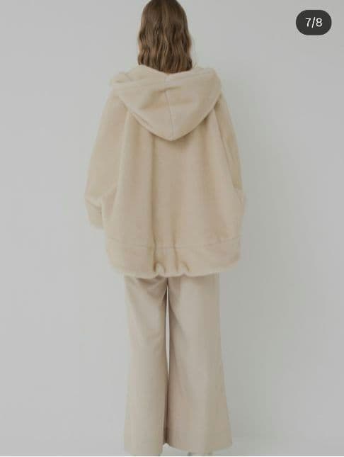 teddy poncho/maison de Dolce.メゾンドドルチェ